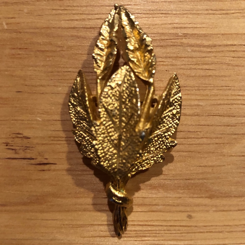 Vintage signed BSN brooch